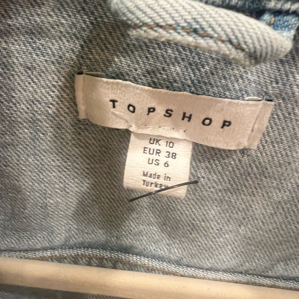 Top Shop denim jacket, lightly worn in great condition